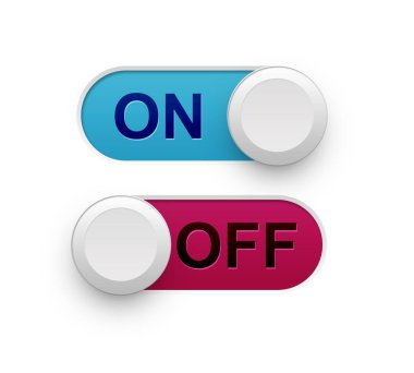 Üzerinde kapalı illüstrasyon 