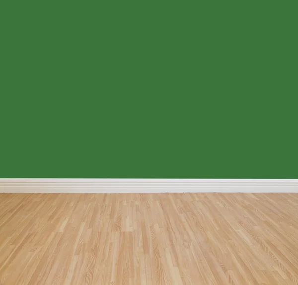 Interior de una pared verde hogar — Foto de Stock