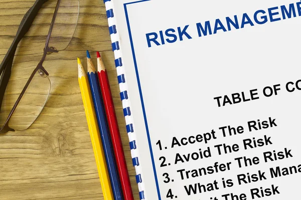 Risk Management — Stock Photo, Image