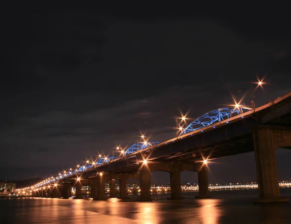 Anyang River Bridge Reflection River — Stock Photo, Image