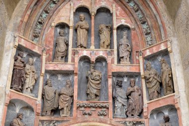 Güney portal Zagrep, Hırvatistan, St. Mark Kilisesi 
