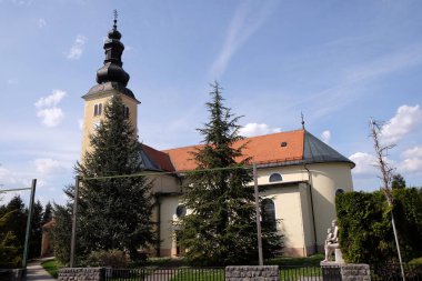 Parish Kilisesi St. George şehit Gornja Stubica, Zagorje bölge, Hırvatistan