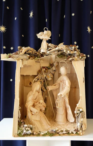 Belén Nacimiento Jesús — Foto de Stock