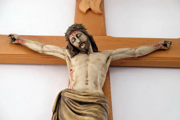क्रूस पर चढ़ाया गया, यीशु क्रूस पर मर गया — स्टॉक फ़ोटो, इमेज