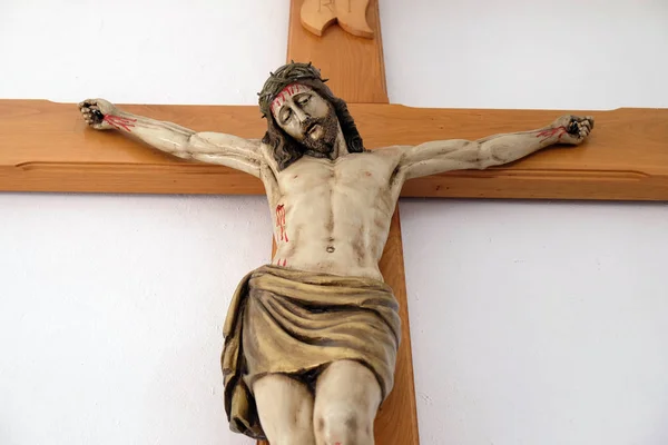 Kreuzigung, Jesus starb am Kreuz — Stockfoto