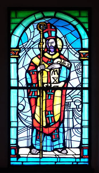 Saint Methodius, cam lekeli — Stok fotoğraf