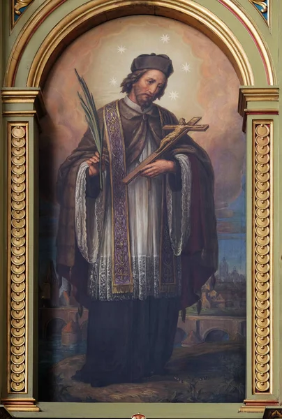 Sfântul Ioan de Nepomuk — Fotografie, imagine de stoc