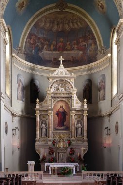 Basilica sacred Heart İsa, zagreb, Hırvatistan