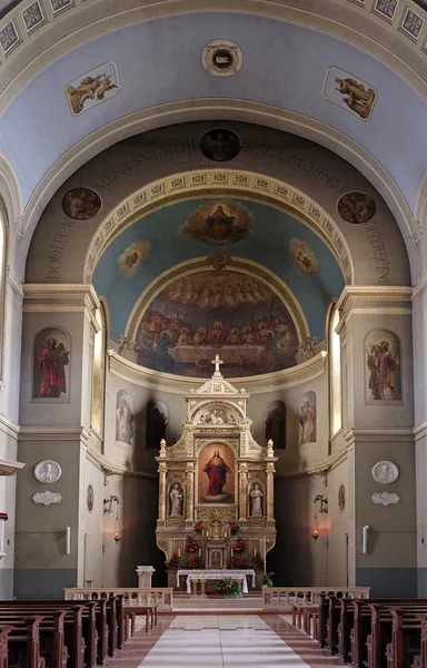 Базиліка Святого Серця Ісуса в Загребі, Хорватія — стокове фото