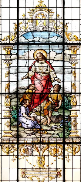 Isus, prietenul copiilor — Fotografie, imagine de stoc