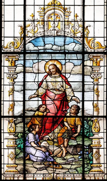 Isus, prietenul copiilor — Fotografie, imagine de stoc