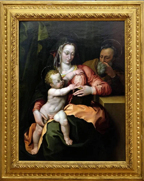 Sermoneta: Holy Family, exposed in the Croatian Academy of Sciences and Arts in Zagreb — Stock Photo, Image