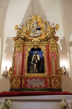 Ana sunak Şapeli Saint Roch, Zagreb, Hırvatistan