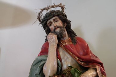 İsa'nın taç dikenler, Saint Roch chapel Zagreb, Hırvatistan 