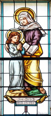 Saint Anne vitray