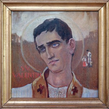 Saint Valentine, Parish Kilisesi Holy Trinity Krasic, Hırvatistan