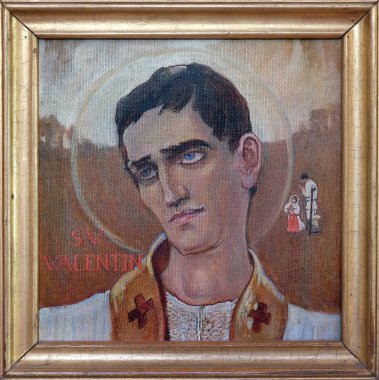 Saint Valentine, Parish Kilisesi Holy Trinity Krasic, Hırvatistan
