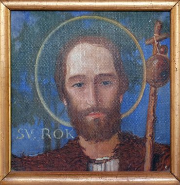 Saint Roch, Parish Kilisesi Holy Trinity Krasic, Hırvatistan