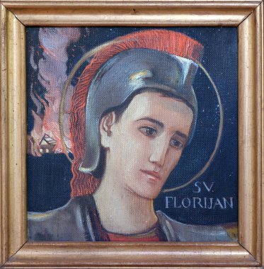 Saint Florian, Parish Kilisesi Holy Trinity Krasic, Hırvatistan