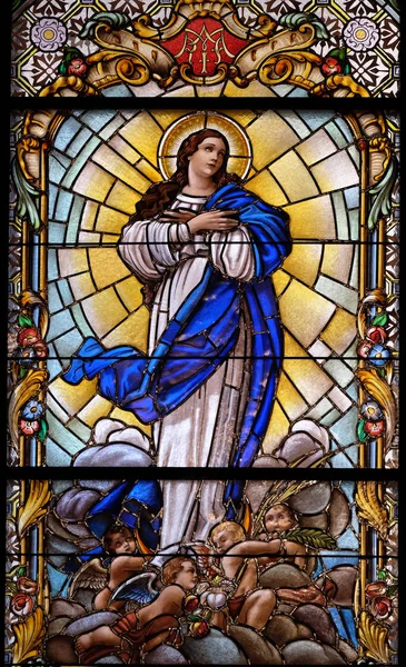 Siunattu Neitsyt Maria — kuvapankkivalokuva