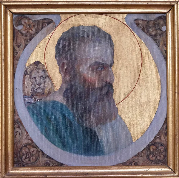 Saint mark de evangelist — Stockfoto