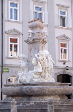 Çeşme Carniola üç nehirler Ljubljana, Slovenya