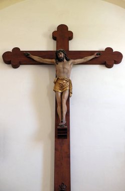 Çarmıha germe, kilisede Carthusian Manastırı Pleterje, Slovenya