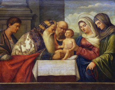 Francesco Bissola: Circumcision of Christ clipart