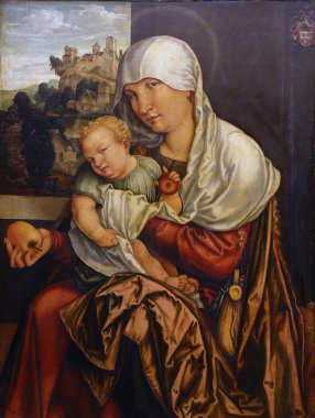Madonna çocuk ile