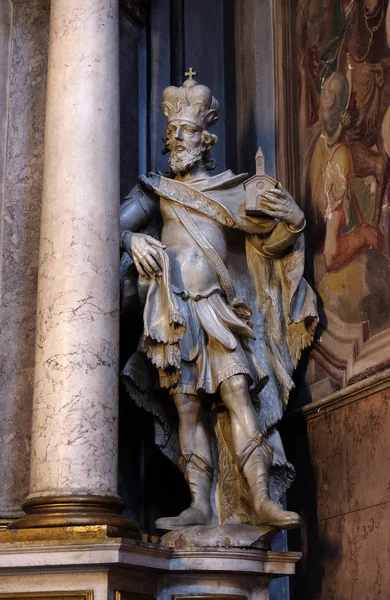 Saint Leopold statue — Stock Photo, Image