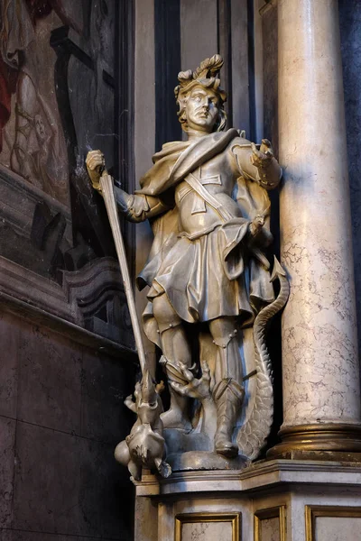 Saint George statue — Stock Photo, Image