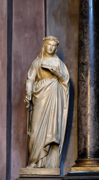 Statue de Sainte Lucie — Photo