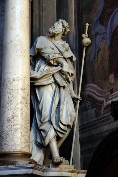 Saint Roch statue — 스톡 사진