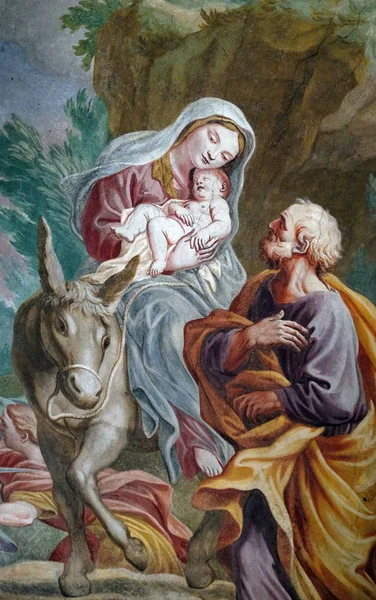 Flight to Egypt — Stock Photo, Image