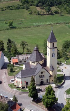 Parish Kilisesi Holy Trinity Krasic, Hırvatistan 