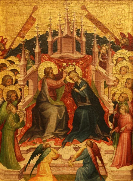 Coronation of the Virgin — Stock Photo, Image