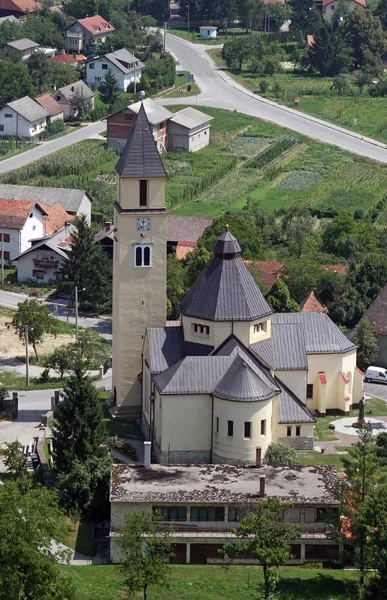 Église Paroissiale Sainte Trinité Krasic Croatie — Photo