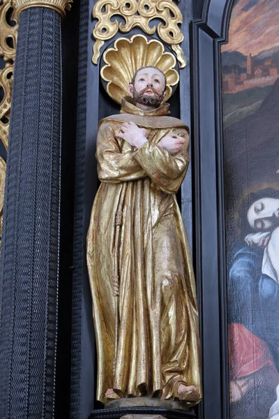 Saint Dominic staty — Stockfoto