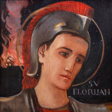 Saint Florian, Parish Kilisesi Holy Trinity Krasic, Hırvatistan