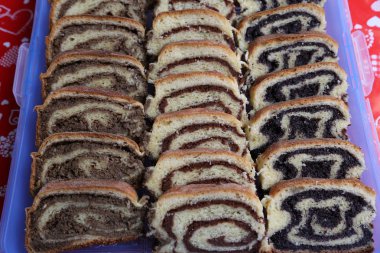 haşhaş tohumu ve ceviz rulo