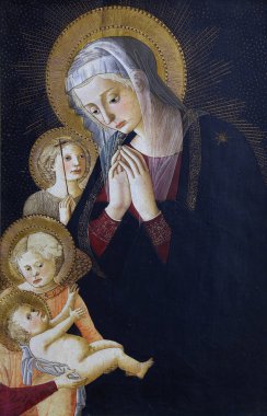 Sözde Pier Francesco Fiorentino: Virgin ve St. John ve melek çocuk