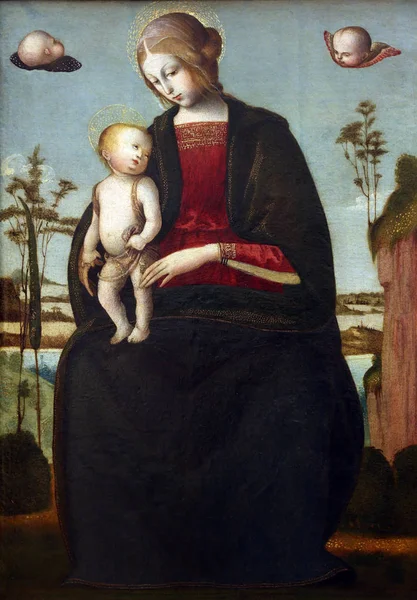 Master Tonda av Greenville: Madonnan med barnet — Stockfoto