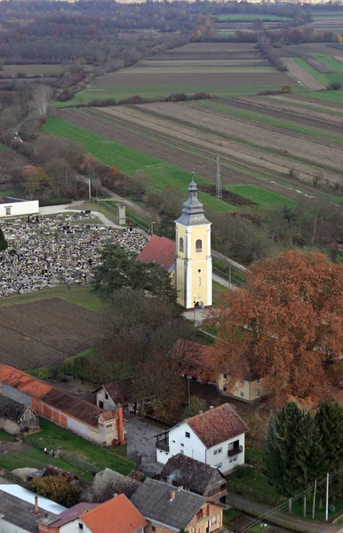 Farní kostel svatého Michala v Preloscica, Chorvatsko — Stock fotografie