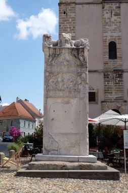 Anıt Orpheus Slovenski Meydanı Ptuj, Slovenya