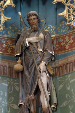 Saint Roch statue 