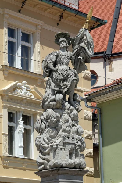 Saint Florian statue — Stok fotoğraf