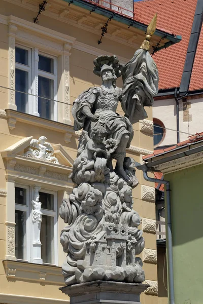 stock image Saint Florian statue