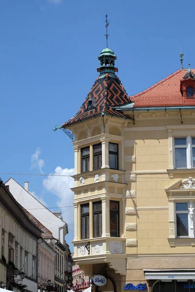 Arquitetura de Ptuj, Eslovénia — Fotografia de Stock