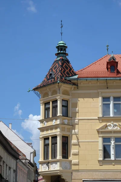 Architektura, Ptuj, Slovinsko — Stock fotografie