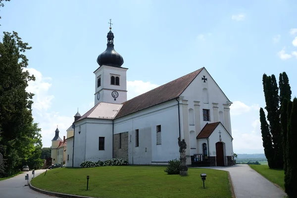 Dreifaltigkeitskirche Velika Nedelja Slowenien Juli 2016 — Stockfoto